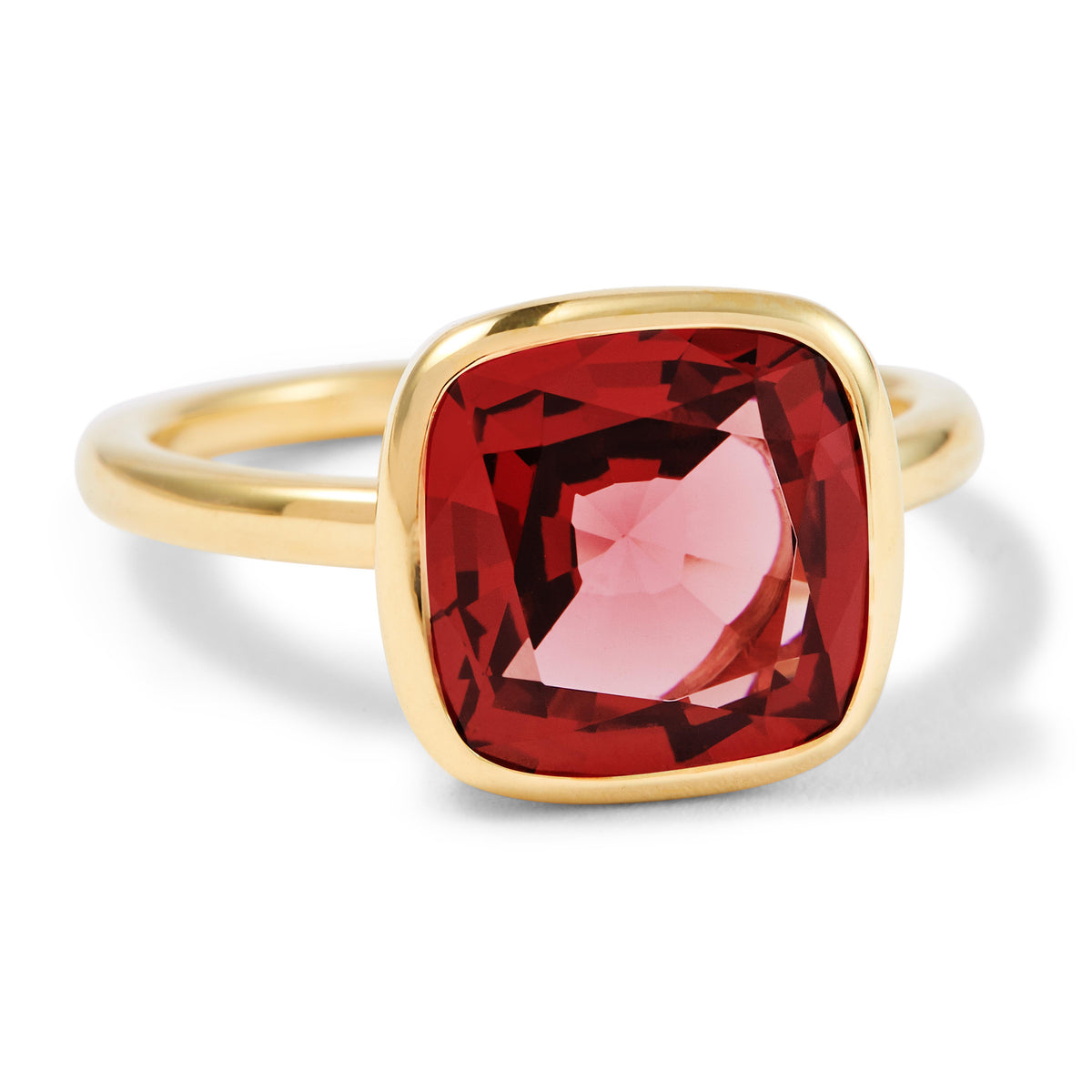 Cushion cut garnet shop