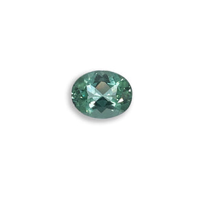 The Anna May (Bespoke Oval Cut Blue Tourmaline in Solid 18ct Gold) AM37 - 2.45ct