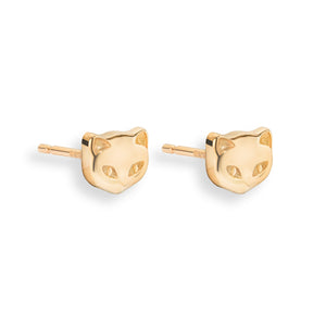 Kitten Studs (18ct Gold)